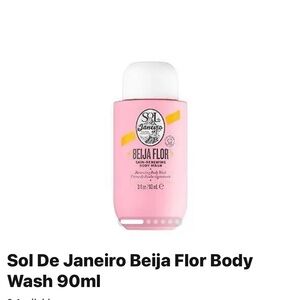 Sol de Janeiro Pink Body Wash Travel Size